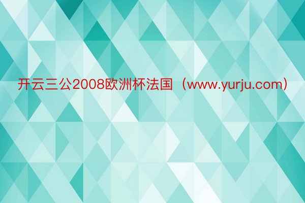 开云三公2008欧洲杯法国（www.yurju.com）
